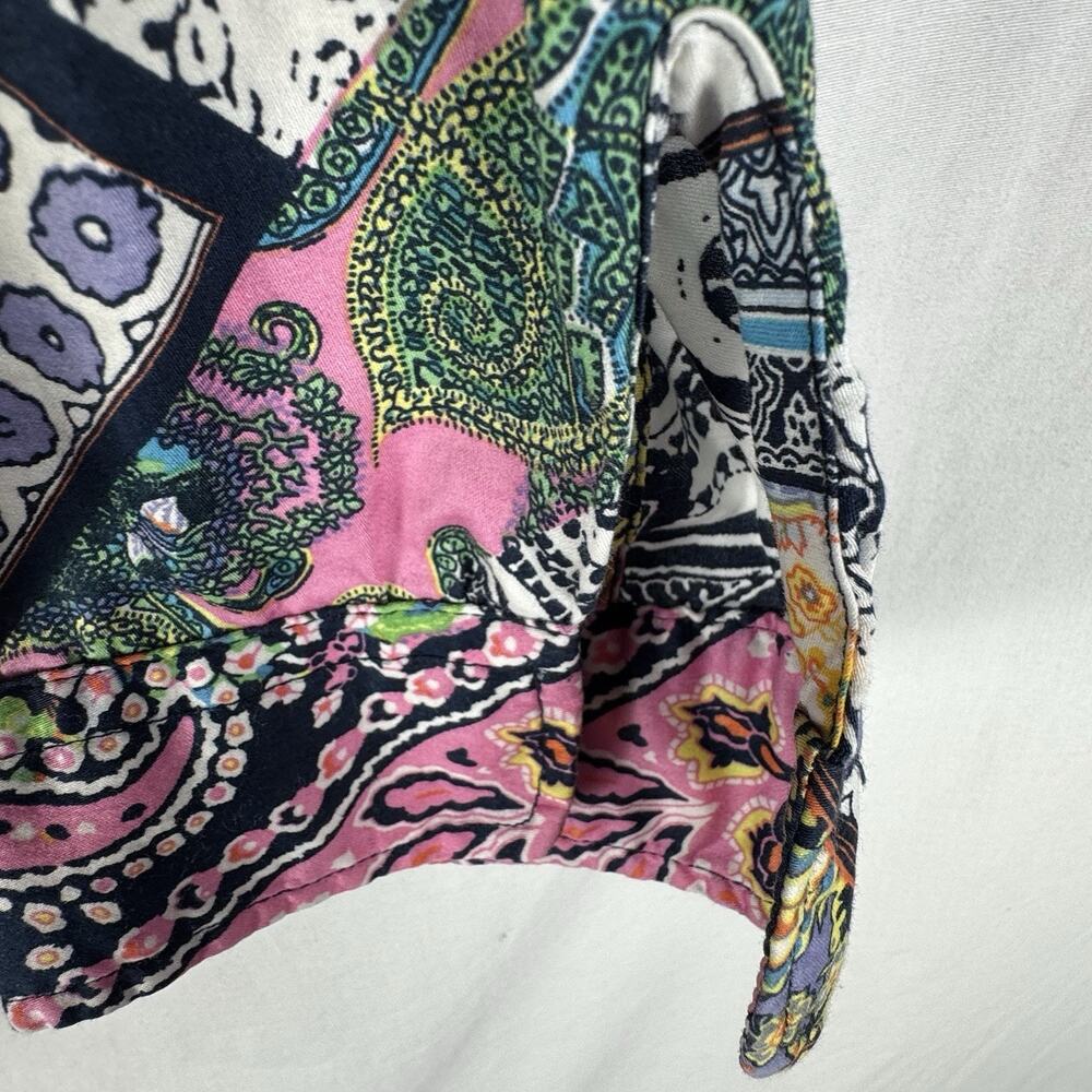 Lauren Ralph Lauren Size Large (L) 100% Cotton Paisley Buttondown shirt - Picture 5 of 8